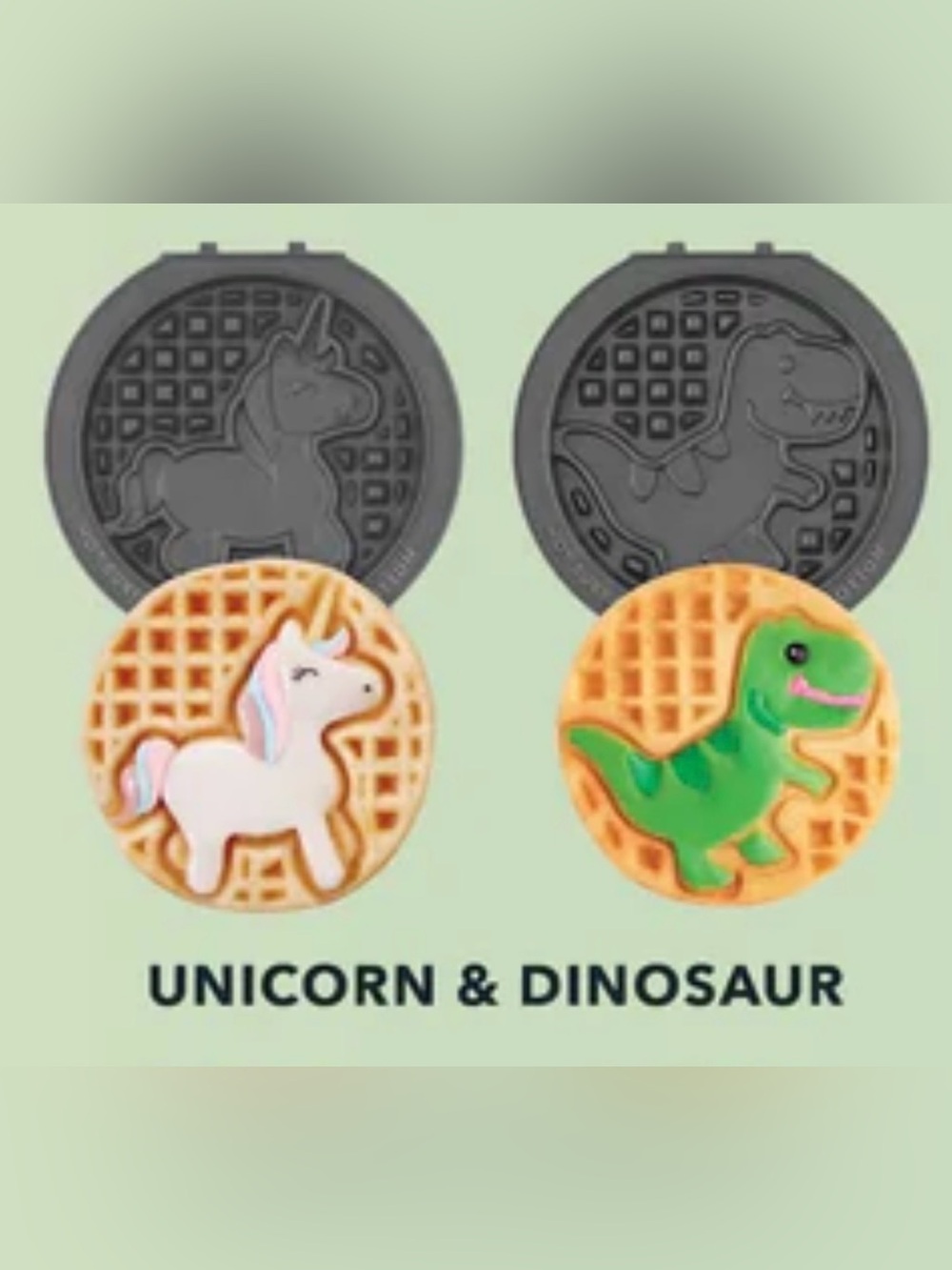 MULTIMAKER® MINI SYSTEM: REMOVABLE PLATE SETS - Unicorn & Dinosaur
